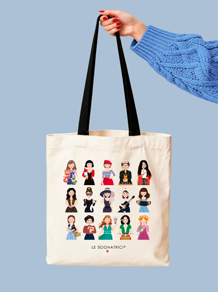 Borsa in tela - Sognatrici Unite