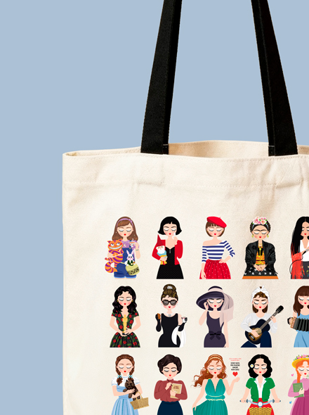 Borsa in tela - Sognatrici Unite