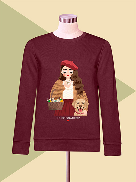 Felpa Burgundy - Anita