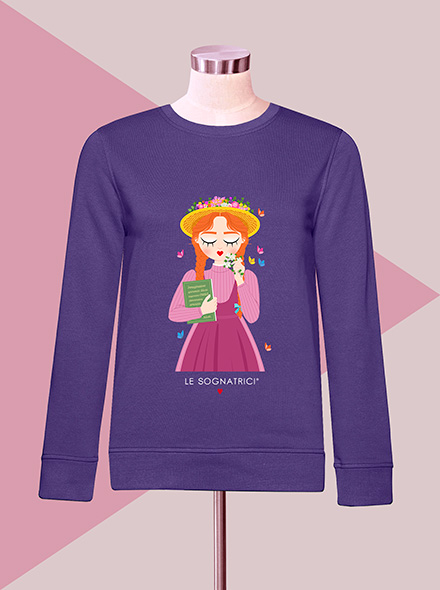 Felpa Viola - Anna