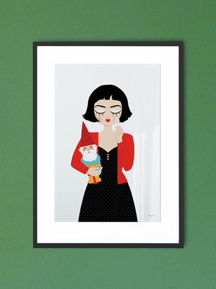 Sognatrice Amelie - Stampa Fine Art