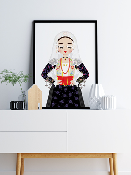 Sognatrice di Putifigari - Stampa Fine Art