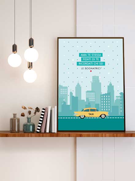 Stampa Fine Art Sognatrice Tiffany NY