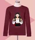Felpa Burgundy