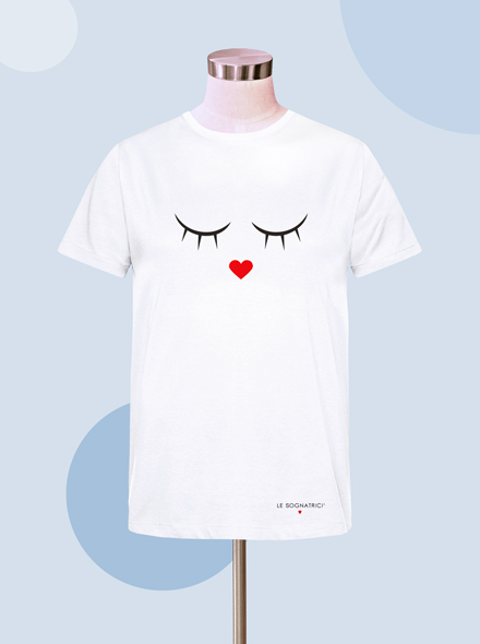T-shirt - Occhicuore - Bianca